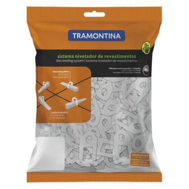 Imagem de Base Espaçadora Plástica Tramontina Estreita Eco 2 Mm (saco Com 100 Un.)