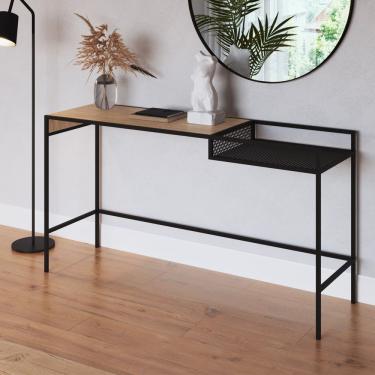 Imagem de Aparador Industrial 140Cm York Artesano Hanover/Preto