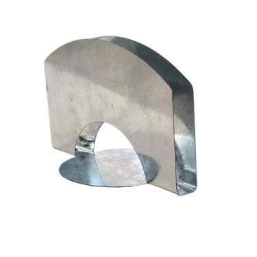 Imagem de Kit 10 Porta Guardanapo Galvanizado Redondo Mesa Cozinha - LAURINDOS C