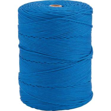 Imagem de Corda Multifilamento Trançada 5,0Mm 4,0Kg 356 Metros Azul Po