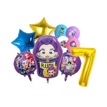 Imagem de Balões De Festa De Aniversário Para Meninas K-pop Demon Hunters 1-10 C