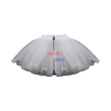 Imagem de Saia De Tule Para Meninas, Saia De Cosplay Para Festas, Vestido Curto 
