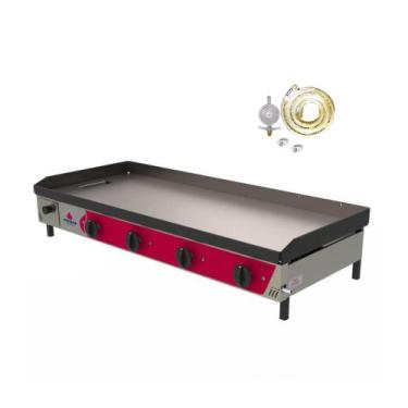 Imagem de Chapa Lanche Bifeteira a Gás PR-1200 G Inox - Progás - PROGAS