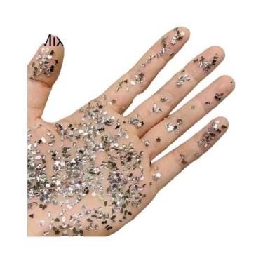 Imagem de Mini Strass Para Unhas 500/1000 Peças, Cristais De Resina Com Base Pla