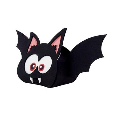 Imagem de 6 Unidades Caixinhas Morcego Aniversário 10X10Cm Decoração