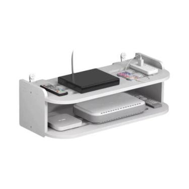 Imagem de Suporte De Parede Para Roteador E Decodificador De TV, Sem Perfuração,