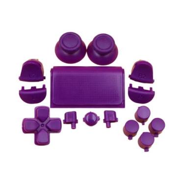 Imagem de Conjunto De 18 Capas De Joystick Para Controle PS4 pro JDS 040, Botões