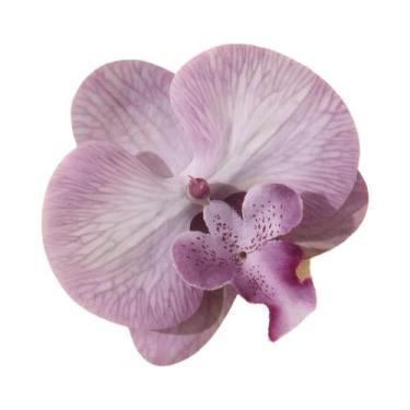 Imagem de Flores De Orquídea Borboleta Artificial Em Látex De 11 Cores Para Deco