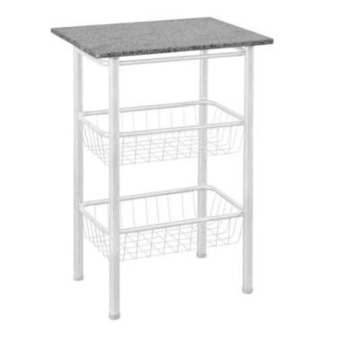 Imagem de Fruteira Pop para Micro-ondas 1045 Thais Branco - THAIS MVEIS