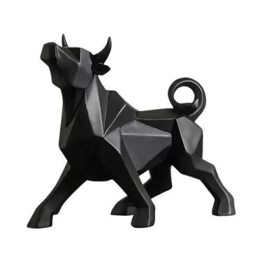 Imagem de Estátua De Touro Em Resina Moderna Nórdica, Figurinha Criativa Para De