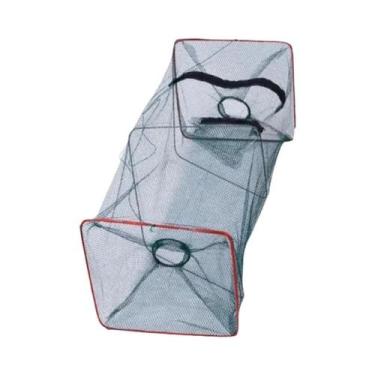 Imagem de Rede De Pesca Portátil E Dobrável Para Caranguejos, Camarões E Lagosti