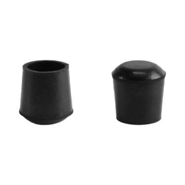 Imagem de Protetores De Borracha Antiderrapantes Silenciosos Para Pés De Cadeira