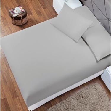 Imagem de Jogo de Lençol King Size 3 Peças Soft Cama Fronha e Lençol Elástico - 
