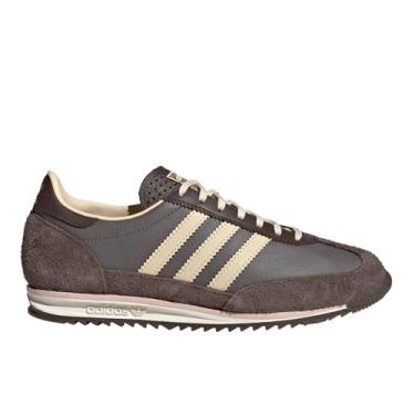 Imagem de adidas Originals SL 72 Tênis feminino, Carvão e areia, marrom, rosa, 36