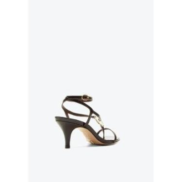 Imagem de Sandália Cléo em Couro Verniz Marrom Vicenza-Feminino