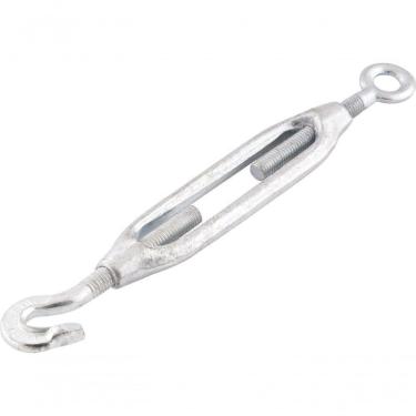 Imagem de Esticador Para Cabo Aço 5-16 Gancho X Olhal Leve Galv Vonder
