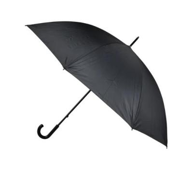 Imagem de Guarda Chuva Amplo Armação Firme Automático Preto - DG, Preto