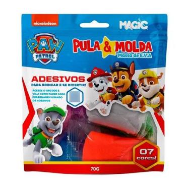 Imagem de Massa de EVA Magic Pula & Molda Patrulha Canina Azul 70g
