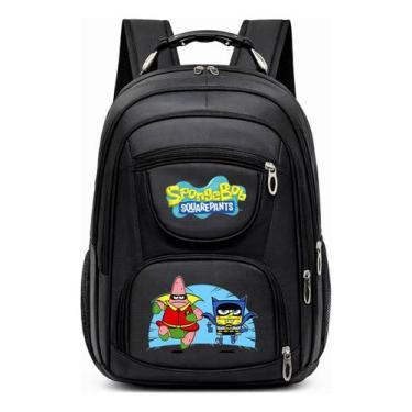 Imagem de Mochila Grande Com Alça de Aço Resistente Com Estampa Infantil Desenho