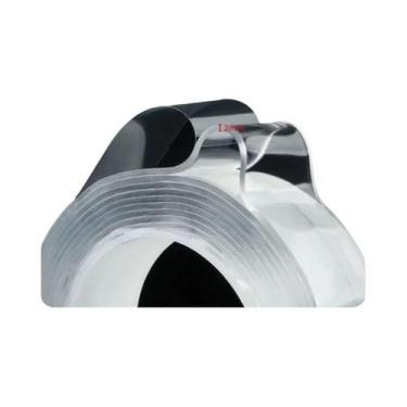 Imagem de Fita Nano Dupla Face 3M Forte De 2mm 5M Adesivo Impermeável Para Pared