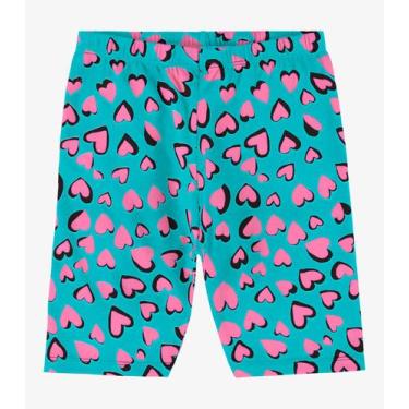 Imagem de Bermuda Básica Infantil Feminina Rovi Kids Azul, Azul, 1