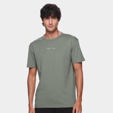 Imagem de Camiseta Tommy Jeans Linear  Masculina-Masculino