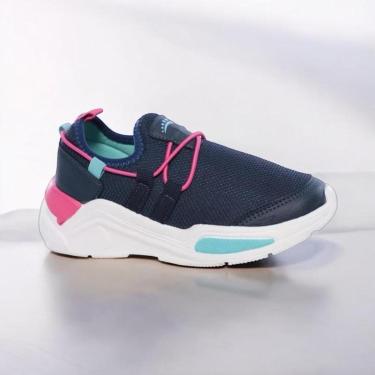 Imagem de Tênis Infantil Ortopasso Wave Marinho Menina-Feminino