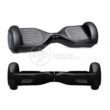 Imagem de Hoverboard Infantil Skate Elétrico Bluetooth - Preto Nº9