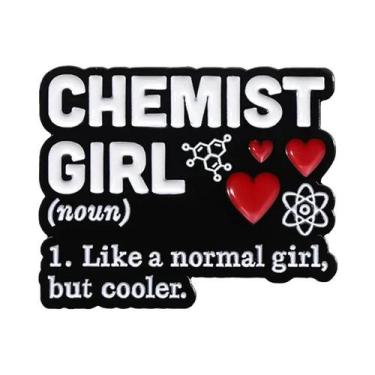 Imagem de Broches E Pins De Esmalte Fofos Com Desenhos De Fórmulas Matemáticas, 