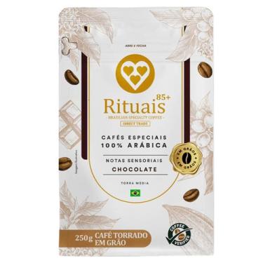 Imagem de Café Torrado em Grãos Rituais 3 Corações Chocolate 250g -, Chocolate