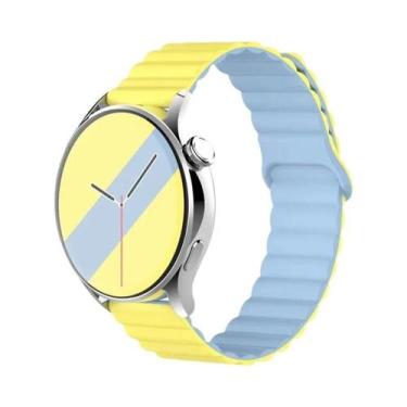 Imagem de Pulseira De Silicone Magnética De 20mm 22mm Para Samsung Galaxy Watch 