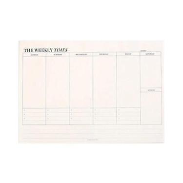 Imagem de Planejador Semanal A5 2024, Agenda De 52 Semanas Com Estojo, Material 