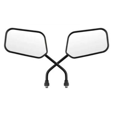 Imagem de Espelho Retrovisor CG Titan 150 125 Lente Convexa Par - GVS