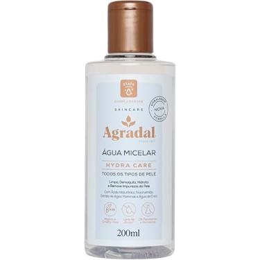 Imagem de Agradal, Água Micelar Hydra Care desmaquilhante e equilibrante com Ácido Hialurônico, Niacinamida e Algas Marinhas, Para todos os tipos de pele, 200ml