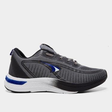 Imagem de Tênis Tryon Atenas Masculino, Preto, Azul, 38