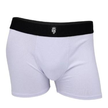 Imagem de Cuecas Boxer Masculinas Algodão  Kit 10 Unidades Promoção Preta - NoBr