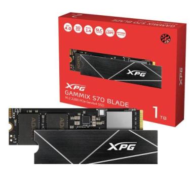 Imagem de HD SSD M.2 XPG Adata Gammix S70 Blade 1Tb PCIe 4.0x4 AGAMMIXS70B1TCS 3