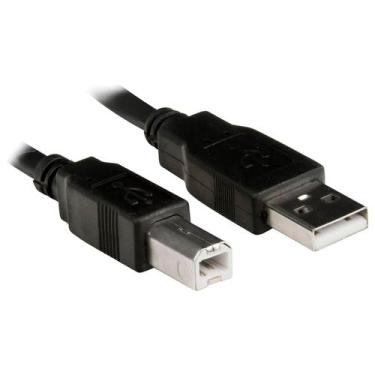 Imagem de Cabo USB para Impressora - AM/BM - Versão 2.0 High Speed - 1,80 metros