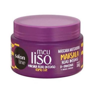 Imagem de Máscara matizadora marsala meu liso salon line 300g