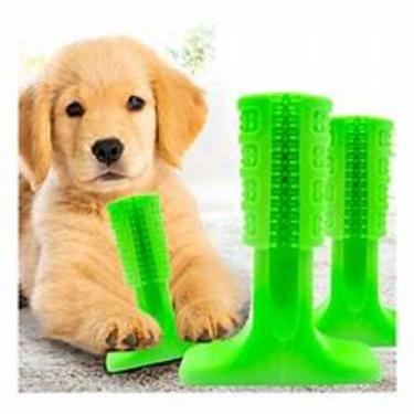 Imagem de Escova dental / mordedor para cachorro verde - Western, G