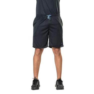 Imagem de Bermuda Shorts 2 bolsos Elite academia futebol treinos M ao EG6 plus s