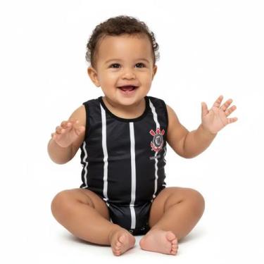 Imagem de Macacão Regata Bebê do Corinthians - Torcida Baby 026S