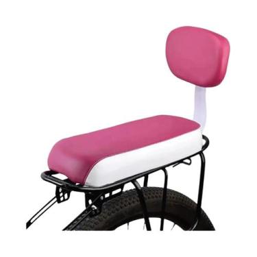 Imagem de Assento Traseiro Para Bicicleta Infantil Com Apoio Para Costas, Alça, 
