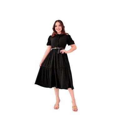 Imagem de Vestido Feminino em Viscose Moda Primavera/Verao Evangelico - Zampa, P