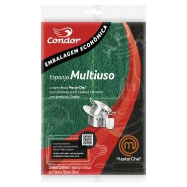 Imagem de Esponja Multiuso Condor 4 Unidades