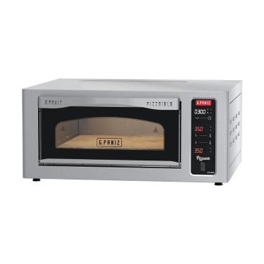 Imagem de Forno Assador para Pizza Gpaniz Elétrico FPE-400D Aço Inox Refratário Digital Inox 220V