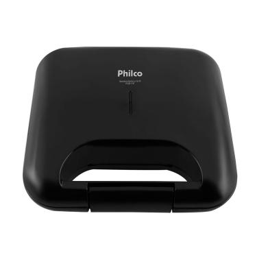 Imagem de Sanduicheira e Grill Philco PGR11P Antiaderente Preto com Controle Automático 750W 110V