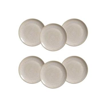 Imagem de Conjunto de Pratos de Sobremesa Porto Brasil Coup Hotellate 21cm - 6 Peças