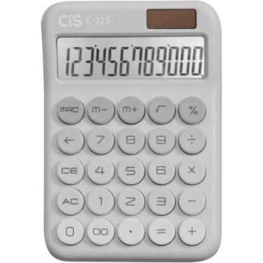 Imagem de Calculadora de Mesa 12 DIG. MOD C-225 Cinza - Sertic