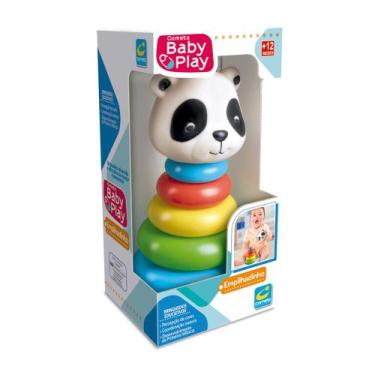 Imagem de Brinquedo Educativo Baby Play Ursinho de Empilhar Cometa R323